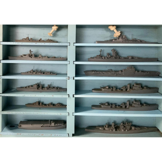 Set of 24 British & French Framburg Recognition Ships