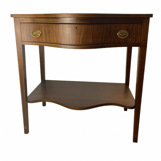 Kittinger Biggs Bow Front Mahogany Server