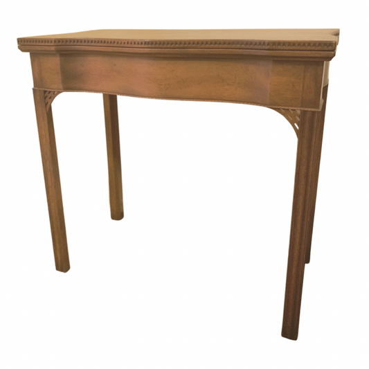KITTINGER Colonial Williamsburg Mahogany Flip Top Table CW3 Card Table