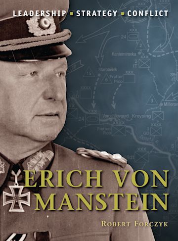 Erich Von Manstein Osprey Command Series Paperback Book