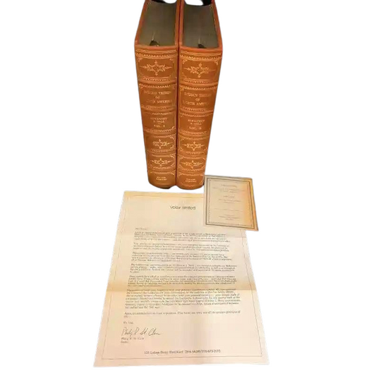 First Edition Two Volume Limited Edition Set History of the Indian Tribes of North America by Mckenney and Hall