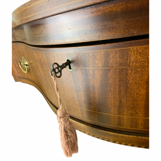 Kittinger Biggs Bow Front Mahogany Server